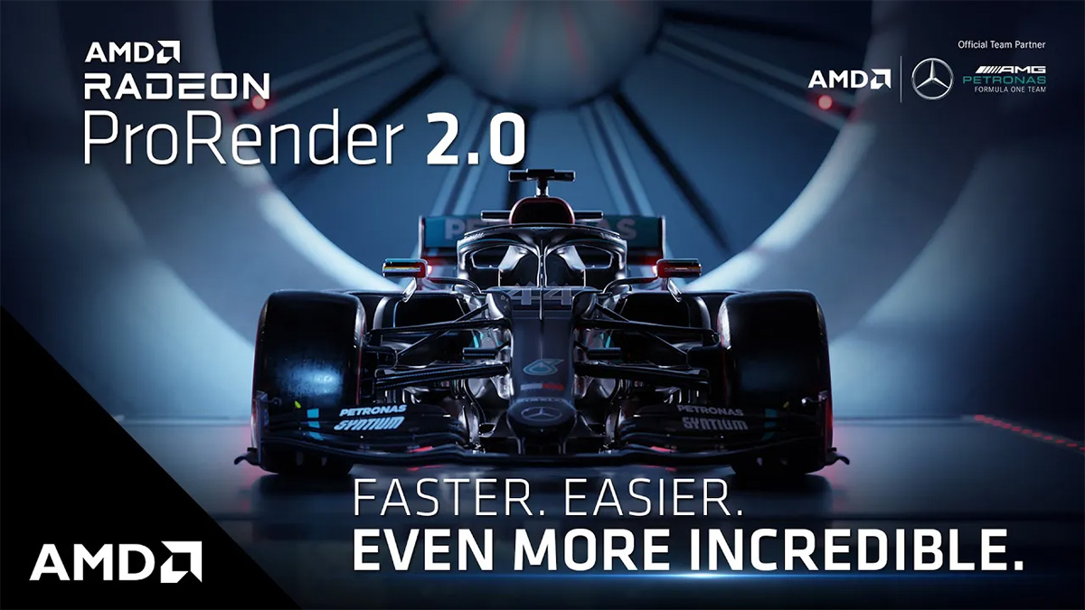 AMD推出ProRender 2.0渲染器， 加入支持RX 6900 XT硬件光追