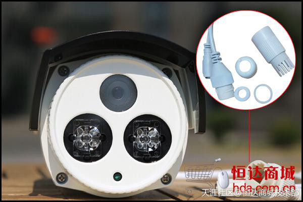 海康130W 双灯3210D-I5摄像头评测